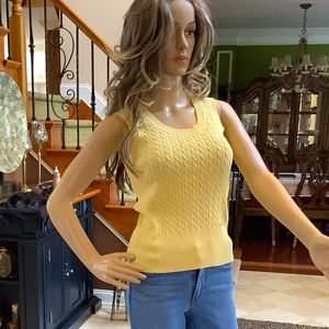 Cropped Tommy Hilfiger Sleeveless Sweater Vest